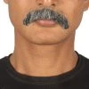 HPO Men's Stylish Moustache Set | Gray Cosplay Facial Hair