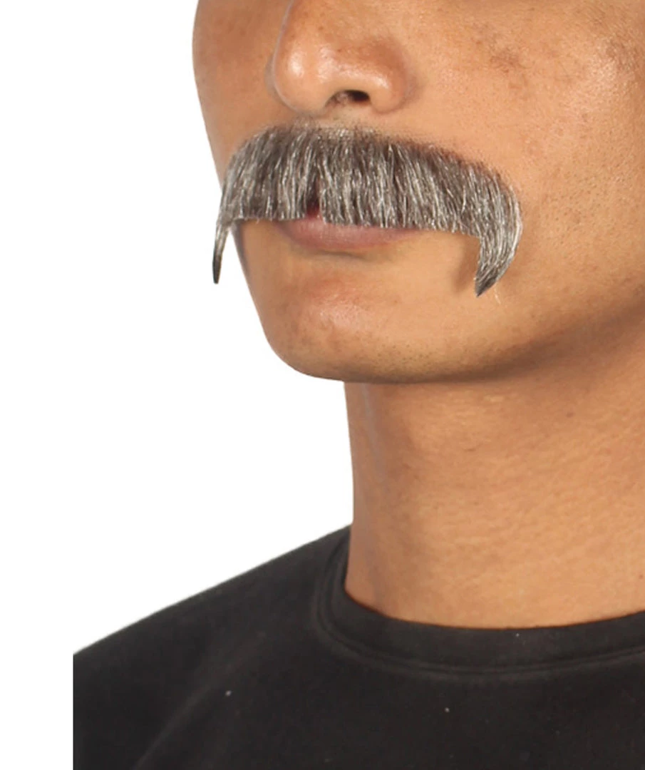 HPO Men's Stylish Moustache Set | Mixed Brown Cosplay Facial Hair 2 HPO Men's Stylish Moustache Set | Mixed Brown Cosplay Facial Hair