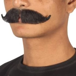 HPO Men's Stylish Moustache Set | Black Cosplay Facial Hair