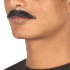 HPO Men's Stylish Moustache Set | Black Cosplay Facial Hair