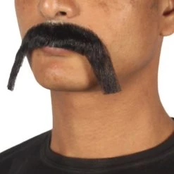 HPO Men's Stylish Moustache Set | Black Cosplay Facial Hair