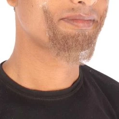 Men's Dutch Mid Length Human Hair Long Beard | Facial Hair Multiple Colors Option | HPO