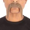 Men's Horseshoe Human Hair Mustache | Facial Hair Multiple Colors Option | HPO