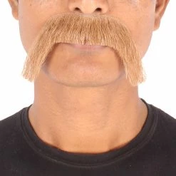 Men's Best Horseshoe Human Facial Hair Mustache For Men | HPO