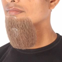 Men's Van Dyke Goatee Beard | Brown Facial Human Hair Beard | HPO