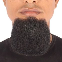 Men's Van Dyke Goatee Beard | Synthetic Facial Hair Beard Multiple Color Options | HPO 9 Men's Van Dyke Goatee Beard | Synthetic Facial Hair Beard Multiple Color Options | HPO