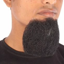 Men's Van Dyke Goatee Beard | Synthetic Facial Hair Beard Multiple Color Options | HPO 11 Men's Van Dyke Goatee Beard | Synthetic Facial Hair Beard Multiple Color Options | HPO