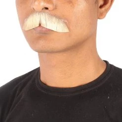 Men's Premium Borat Human Facial Hair Mustache For Men | HPO