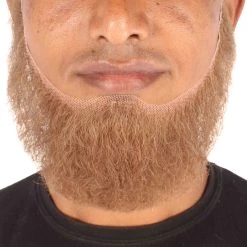 Men's Dutch Mid Length Beard & Side Burns Set | Human Hair | Multiple Color Options | HPO