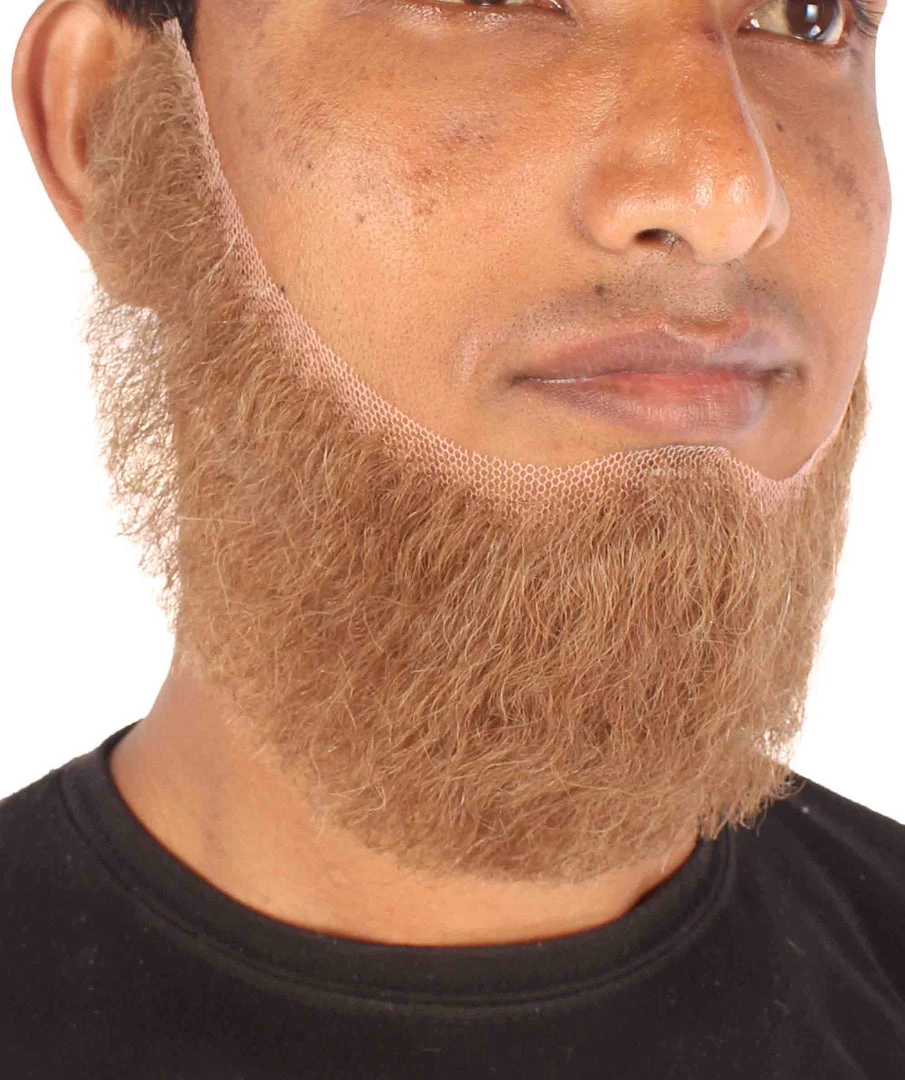 Men's Dutch Mid Length Beard & Side Burns Set | Human Hair | Multiple Color Options | HPO 3 Men's Dutch Mid Length Beard & Side Burns Set | Human Hair | Multiple Color Options | HPO