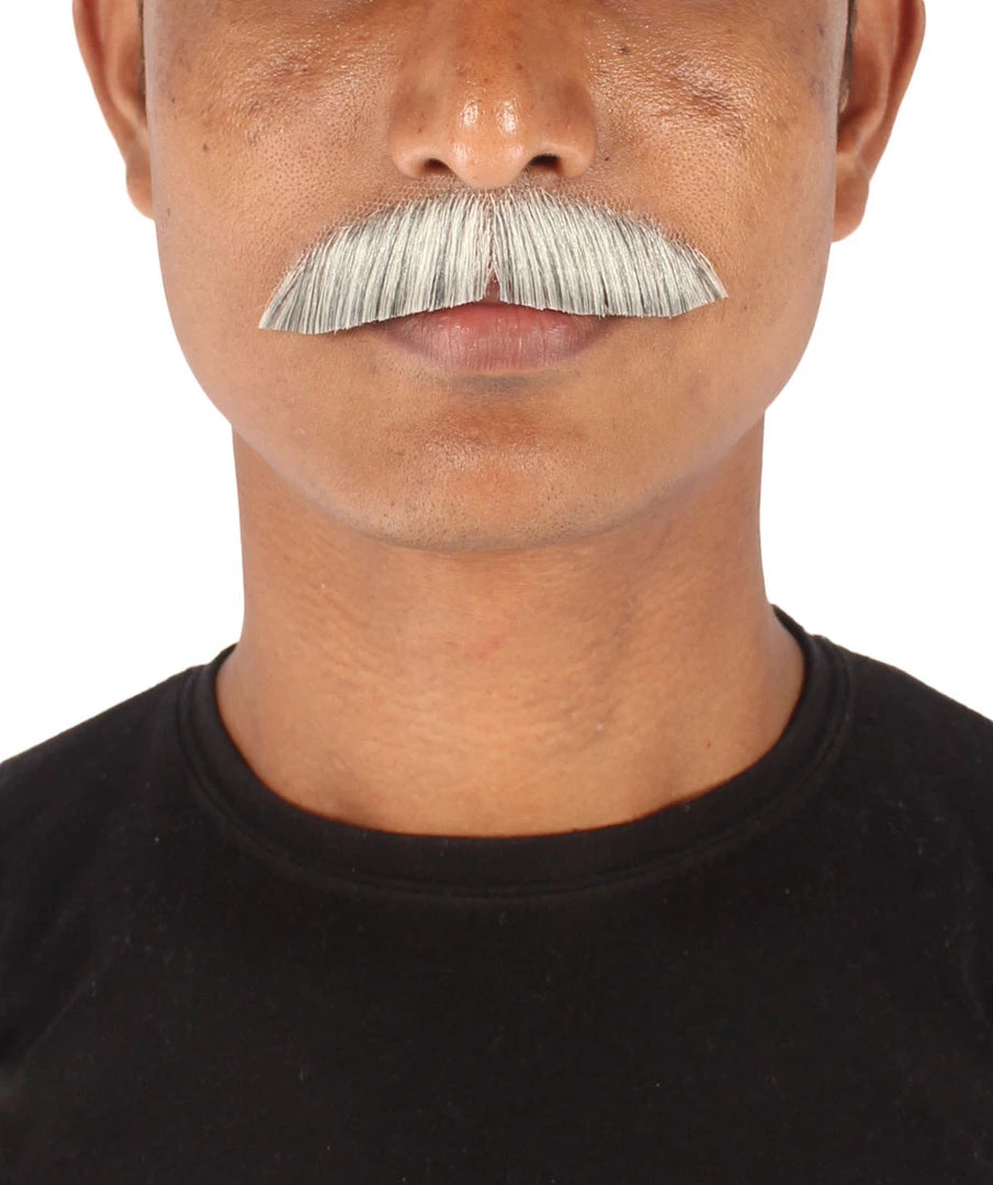 Men's Premium Borat Human Facial Hair Mustache For Men | HPO 7 Men's Premium Borat Human Facial Hair Mustache For Men | HPO