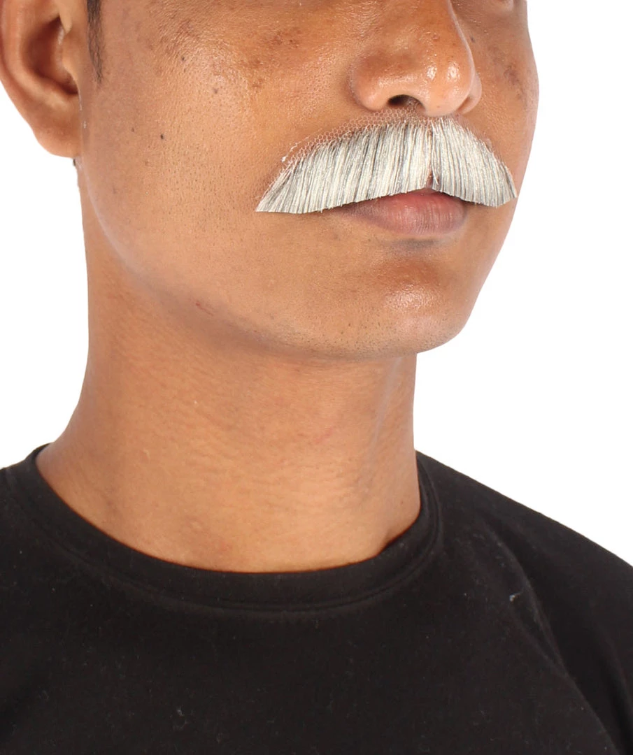 Men's Premium Borat Human Facial Hair Mustache For Men | HPO 9 Men's Premium Borat Human Facial Hair Mustache For Men | HPO