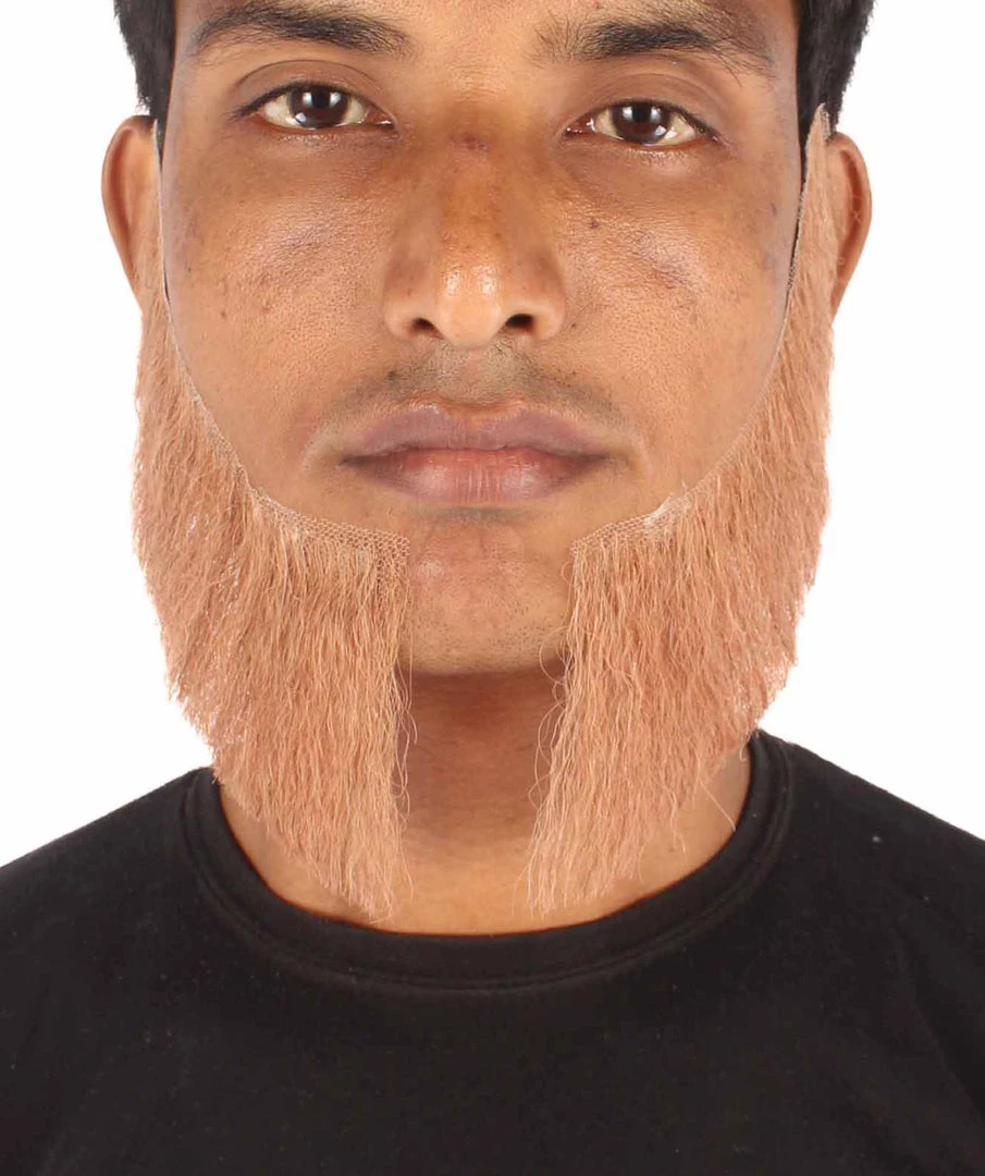 Men's Mutton Chops Side Burns | Human Facial Hair | Multiple Color | HPO 1 Men's Mutton Chops Side Burns | Human Facial Hair | Multiple Color | HPO