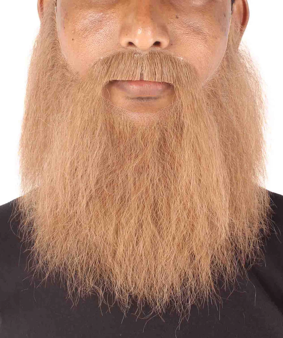 HPO Men's Synthetic Hair Long Beard Cosplay Facial Hair Multiple Color Options 1 HPO Men's Synthetic Hair Long Beard Cosplay Facial Hair Multiple Color Options