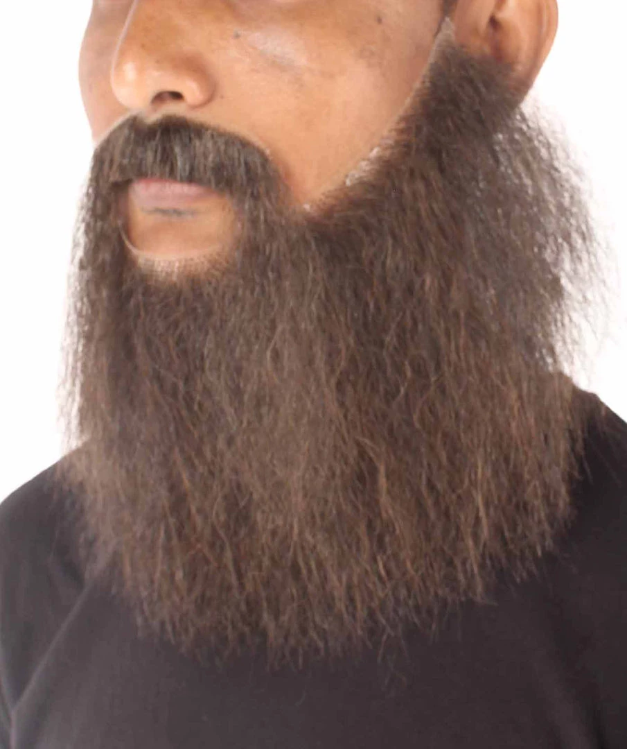 HPO Men's Synthetic Hair Long Beard Cosplay Facial Hair Multiple Color Options 5 HPO Men's Synthetic Hair Long Beard Cosplay Facial Hair Multiple Color Options
