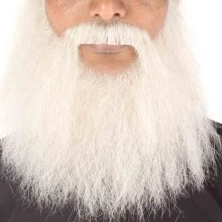 HPO Men's Synthetic Hair Long Beard Cosplay Facial Hair Multiple Color Options 28 HPO Men's Synthetic Hair Long Beard Cosplay Facial Hair Multiple Color Options