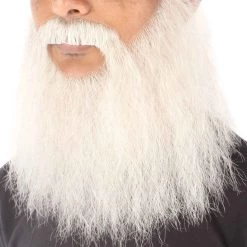 HPO Men's Synthetic Hair Long Beard Cosplay Facial Hair Multiple Color Options 29 HPO Men's Synthetic Hair Long Beard Cosplay Facial Hair Multiple Color Options