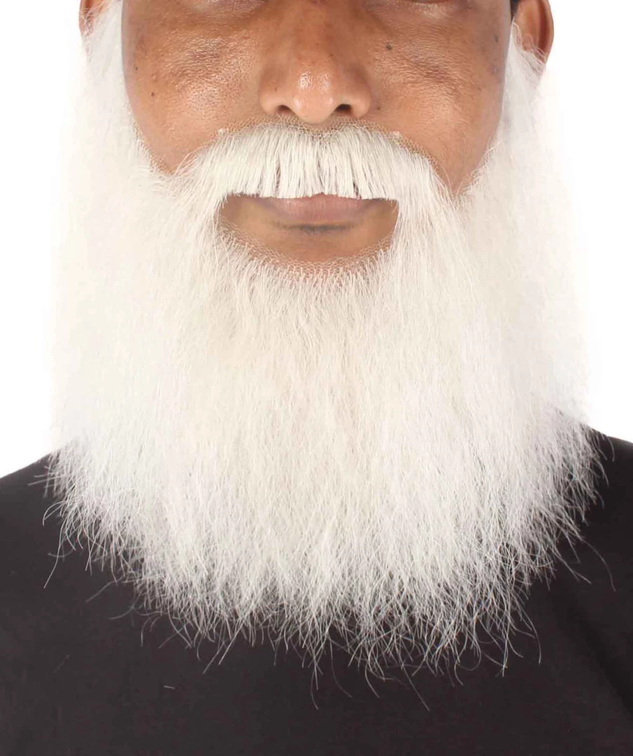 HPO Men's Synthetic Hair Long Beard Cosplay Facial Hair Multiple Color Options 10 HPO Men's Synthetic Hair Long Beard Cosplay Facial Hair Multiple Color Options