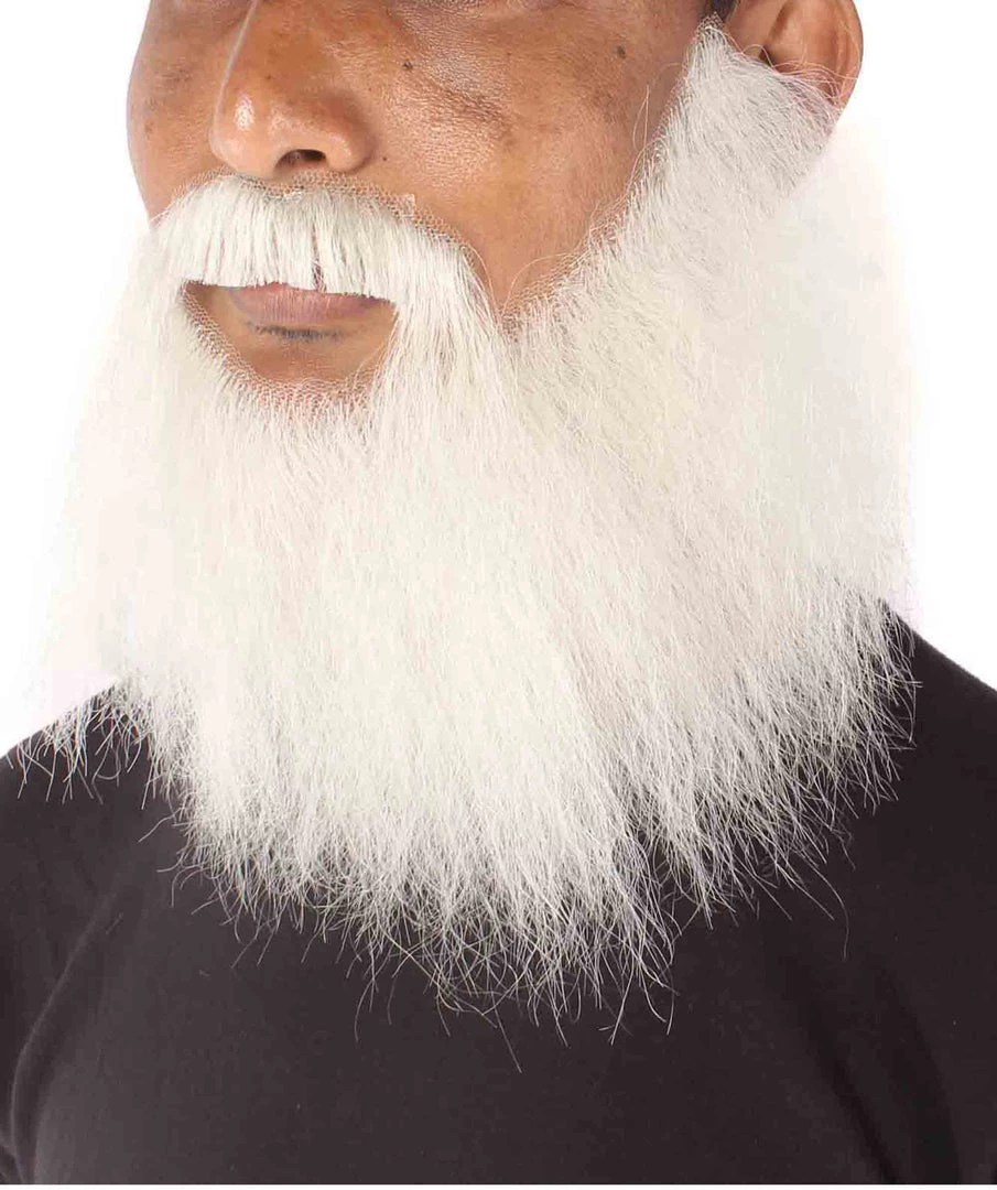 HPO Men's Synthetic Hair Long Beard Cosplay Facial Hair Multiple Color Options 11 HPO Men's Synthetic Hair Long Beard Cosplay Facial Hair Multiple Color Options