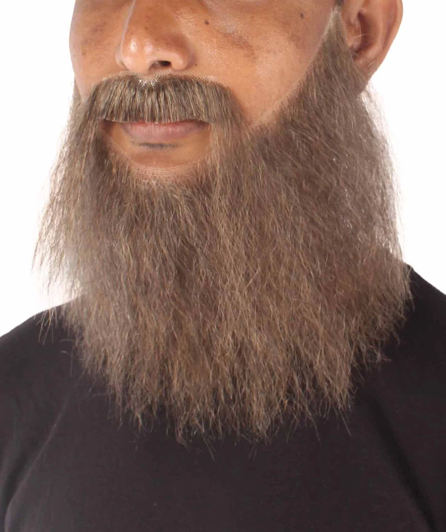 HPO Men's Synthetic Hair Long Beard Cosplay Facial Hair Multiple Color Options 14 HPO Men's Synthetic Hair Long Beard Cosplay Facial Hair Multiple Color Options