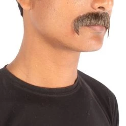 Men's Horseshoe Synthetic Facial Hair Mustache | HPO