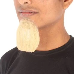 Men's Goatee Human Hair Beard | Facial Hair Multiple Color Options | HPO