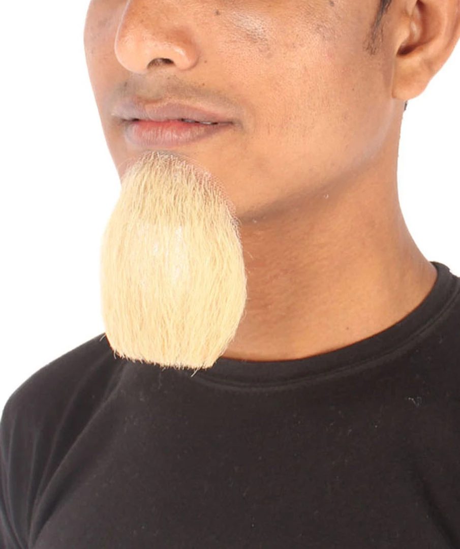 Men's Goatee Human Hair Beard | Facial Hair Multiple Color Options | HPO 2 Men's Goatee Human Hair Beard | Facial Hair Multiple Color Options | HPO