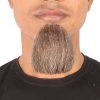 Men's Van Dyke Goatee Beard | Mix Grey Synthetic Facial Hair | HPO