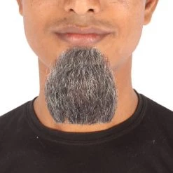 Men's Goatee Human Hair Beard | Facial Hair Multiple Color Options | HPO 15 Men's Goatee Human Hair Beard | Facial Hair Multiple Color Options | HPO