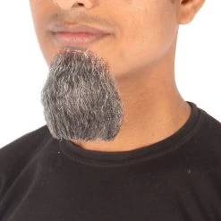 Men's Goatee Human Hair Beard | Facial Hair Multiple Color Options | HPO 16 Men's Goatee Human Hair Beard | Facial Hair Multiple Color Options | HPO