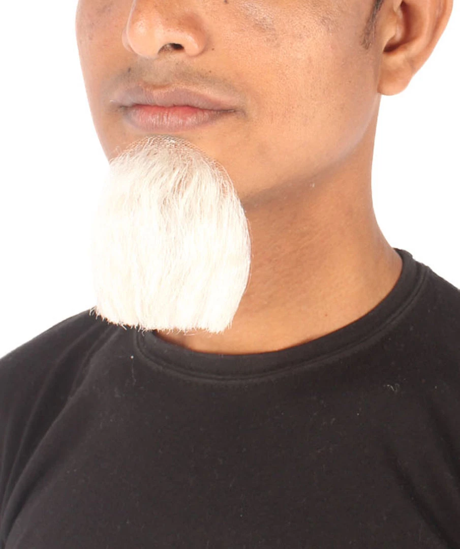 Men's Goatee Human Hair Beard | Facial Hair Multiple Color Options | HPO 11 Men's Goatee Human Hair Beard | Facial Hair Multiple Color Options | HPO