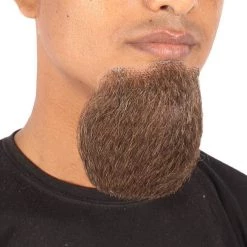 Men's Van Dyke Goatee Beard | Synthetic Facial Hair Beard Multiple Color Options | HPO 8 Men's Van Dyke Goatee Beard | Synthetic Facial Hair Beard Multiple Color Options | HPO