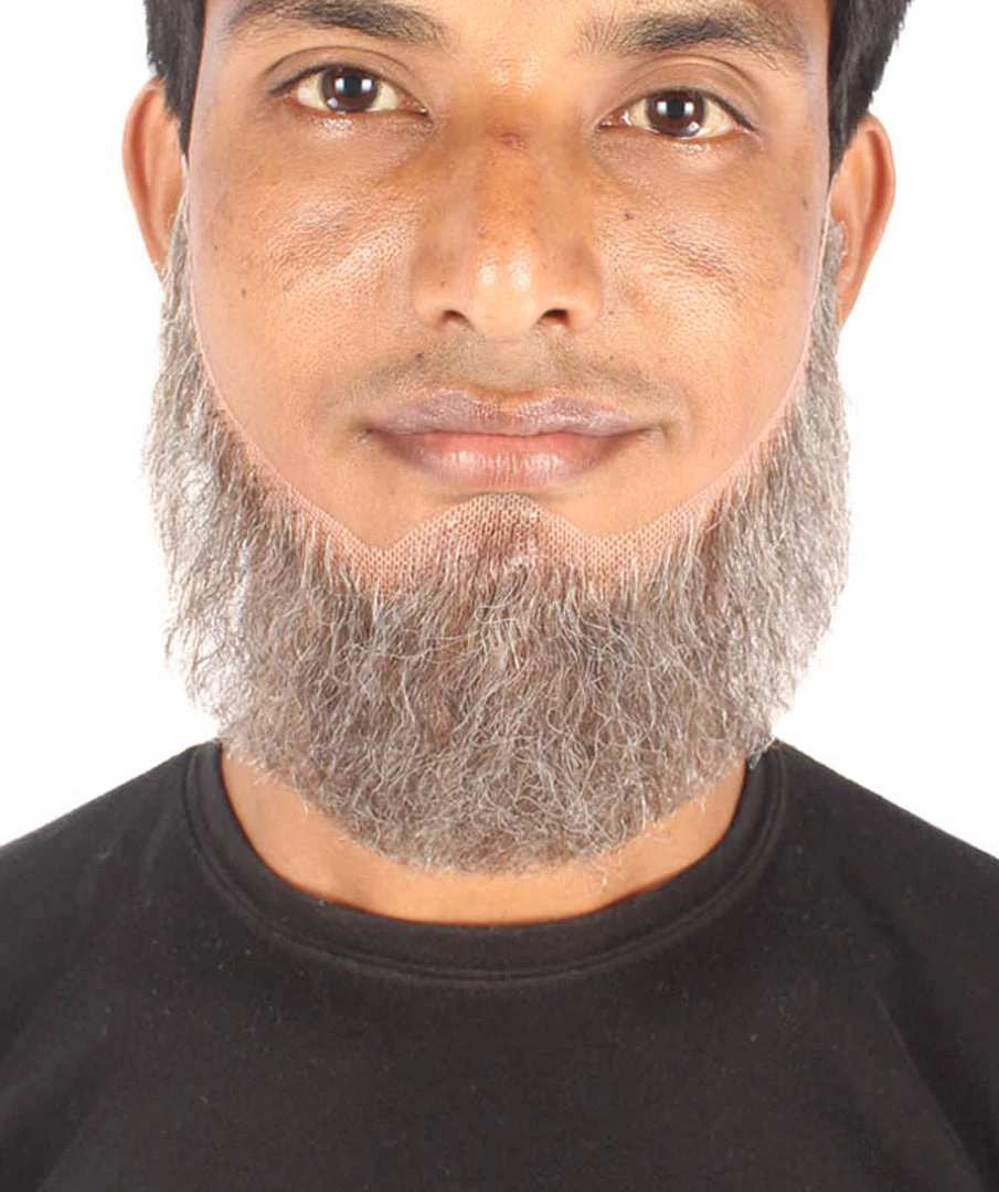 Men's Dutch Mid Length Beard & Side Burns Set | Human Hair | Multiple Color Options | HPO 4 Men's Dutch Mid Length Beard & Side Burns Set | Human Hair | Multiple Color Options | HPO