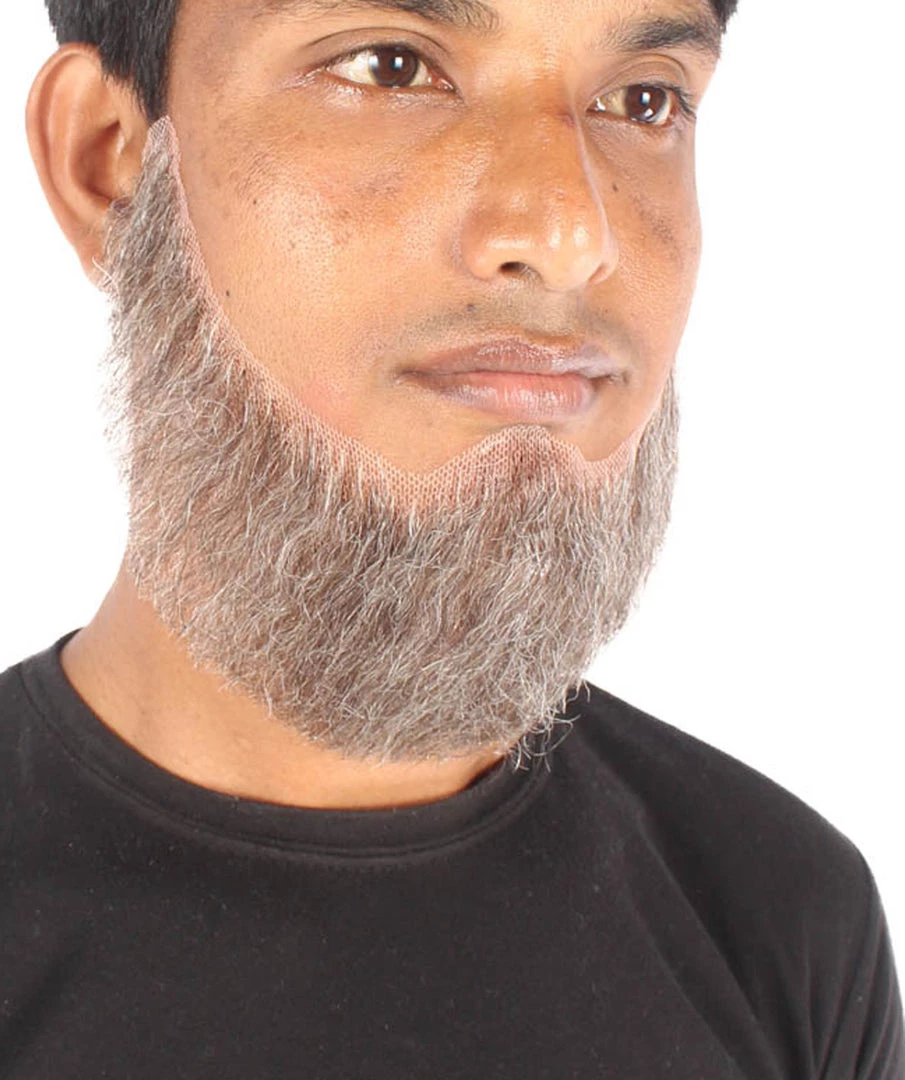 Men's Dutch Mid Length Beard & Side Burns Set | Human Hair | Multiple Color Options | HPO 6 Men's Dutch Mid Length Beard & Side Burns Set | Human Hair | Multiple Color Options | HPO