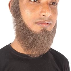 Men's Alaskan Whaler Hair Beard | Synthetic Facial Hair | Multiple Color Options | HPO