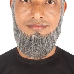 Men's Alaskan Whaler Hair Beard | Synthetic Facial Hair | Multiple Color Options | HPO