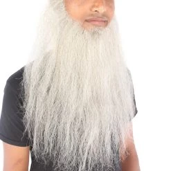 Men's Southern Long Beard Set | Synthetic Facial Hair | Multiple Color Options | HPO