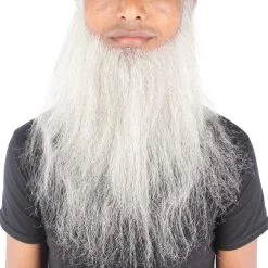 Men's Southern Long Beard Set | Synthetic Facial Hair | Multiple Color Options | HPO