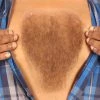 Men's Chest Hair | Human Hair | Multiple Color Options | HPO