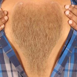 Men's Chest Hair | Human Hair | Multiple Color Options | HPO 12 Men's Chest Hair | Human Hair | Multiple Color Options | HPO
