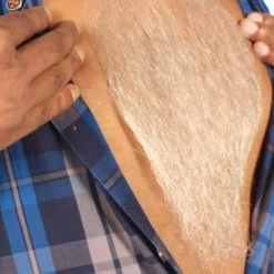 Men's Chest Hair | Human Hair | Multiple Color Options | HPO 17 Men's Chest Hair | Human Hair | Multiple Color Options | HPO