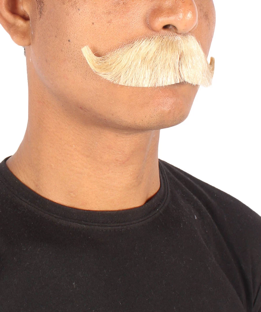 Men's Hungarian Mustache | Human Hair | Facial Hair | Multiple Colors | HPO 3 Men's Hungarian Mustache | Human Hair | Facial Hair | Multiple Colors | HPO
