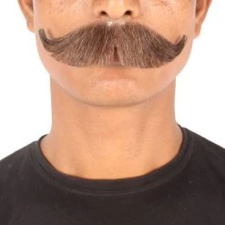 Men's Hungarian Mustache | Human Hair | Facial Hair | Multiple Colors | HPO 18 Men's Hungarian Mustache | Human Hair | Facial Hair | Multiple Colors | HPO