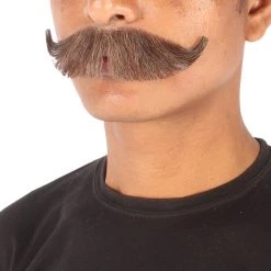 Men's Hungarian Mustache | Human Hair | Facial Hair | Multiple Colors | HPO 20 Men's Hungarian Mustache | Human Hair | Facial Hair | Multiple Colors | HPO