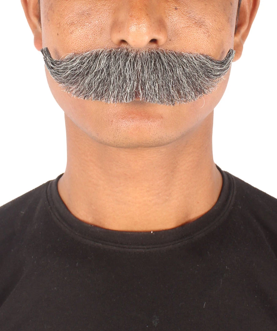 Men's Hungarian Mustache | Human Hair | Facial Hair | Multiple Colors | HPO 10 Men's Hungarian Mustache | Human Hair | Facial Hair | Multiple Colors | HPO