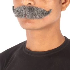 Men's Hungarian Mustache | Human Hair | Facial Hair | Multiple Colors | HPO 26 Men's Hungarian Mustache | Human Hair | Facial Hair | Multiple Colors | HPO