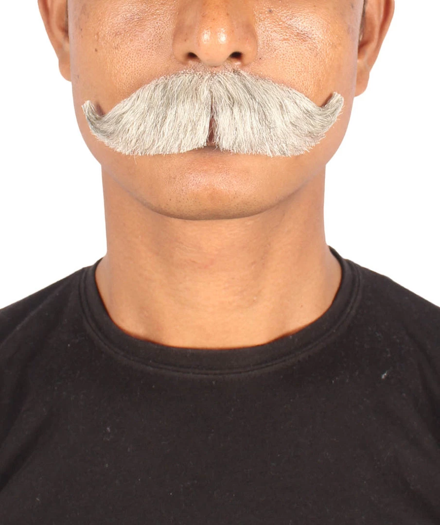 Men's Hungarian Mustache | Human Hair | Facial Hair | Multiple Colors | HPO 13 Men's Hungarian Mustache | Human Hair | Facial Hair | Multiple Colors | HPO