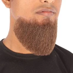 Men's Hollywoodian Human Hair Beard | Facial Hair | Multiple Color | HPO
