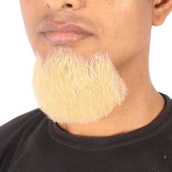 Men's Goatee Beard | Human Facial Hair | Multiple Color | HPO