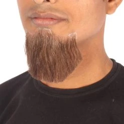 Men's Goatee Beard | Human Facial Hair | Multiple Color | HPO